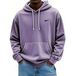 Men's Fashionable Casual Loose Hooded Sweatshirt