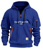 2025 Men's Zipper And Multi Pocket Sport Corduroy Sweatshirt