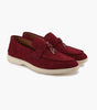 Old Money Suede Lady Loafers