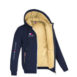 Tommy - Fleece Lined Zip Hoodie