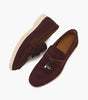 Old Money Suede Lady Loafers