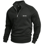 BОSS - Cotton Half-Zip Jumper