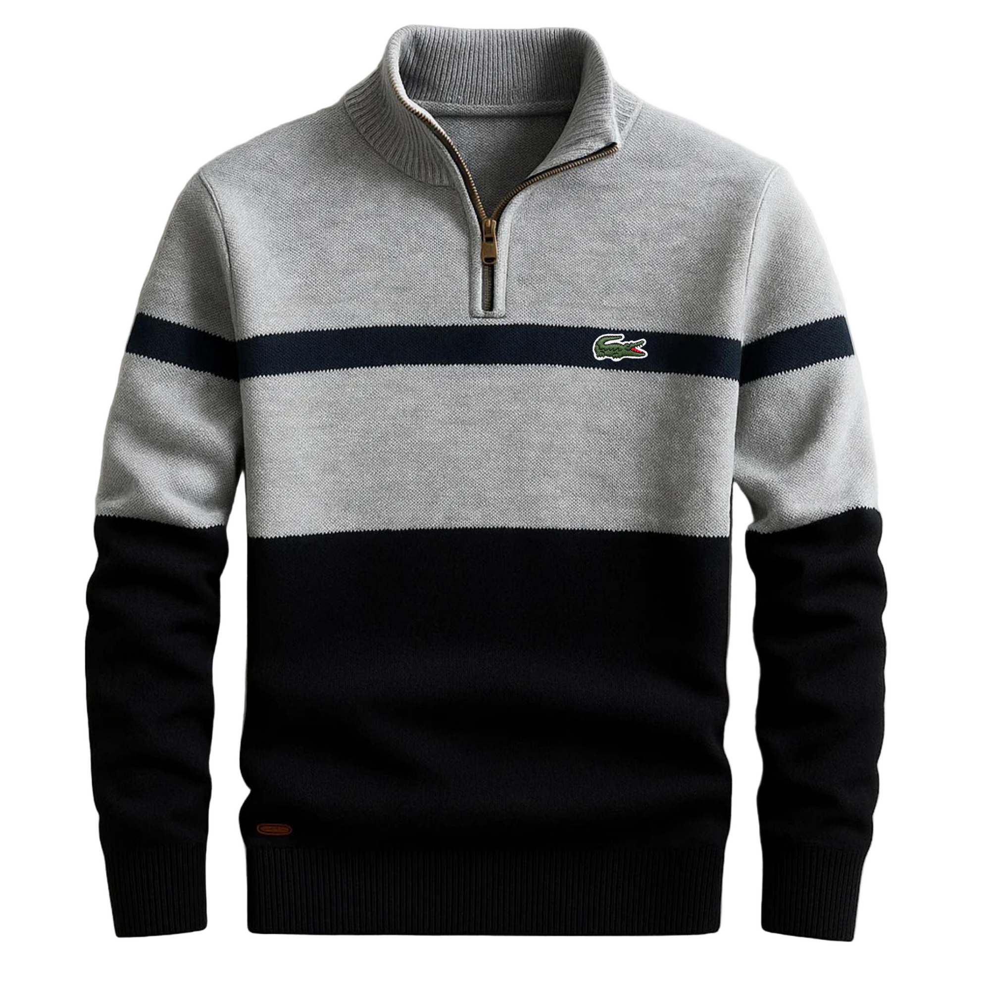 LACOSTE - ELSTON HERITAGE QUARTER-ZIP ( B;ack Friday Offer))