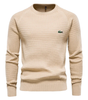 LACOSTE -MEN'S GRID PATTERN SWEATER ( Black Friday Offer )