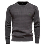 LACOSTE -MEN'S GRID PATTERN SWEATER ( Black Friday Offer )