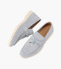 Old Money Suede Lady Loafers