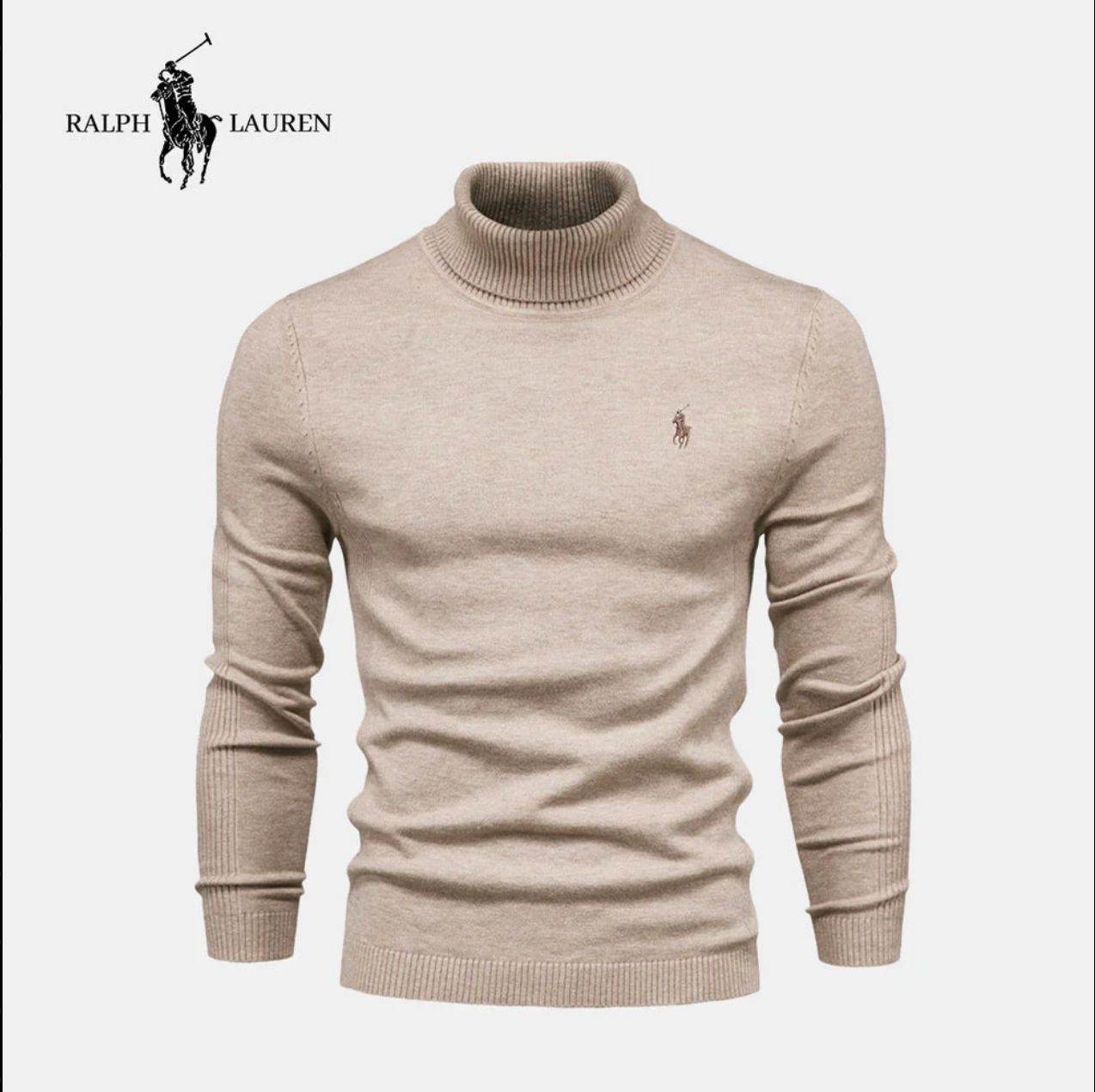 JANGSAN Merino Wool Turtleneck