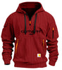 2025 Men's Zipper And Multi Pocket Sport Corduroy Sweatshirt