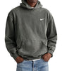 Men's Retro Washed Loose Pocket Hooded Sweatshirt