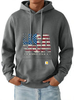 Men's New Retro Trend Casual Hooded Sweatshirt