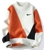 Men's New Trendy Color-Blocked Warm Sweater