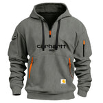 2025 Men's Zipper And Multi Pocket Sport Corduroy Sweatshirt