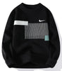 Men's New Versatile Colorblock Knitted Sweater